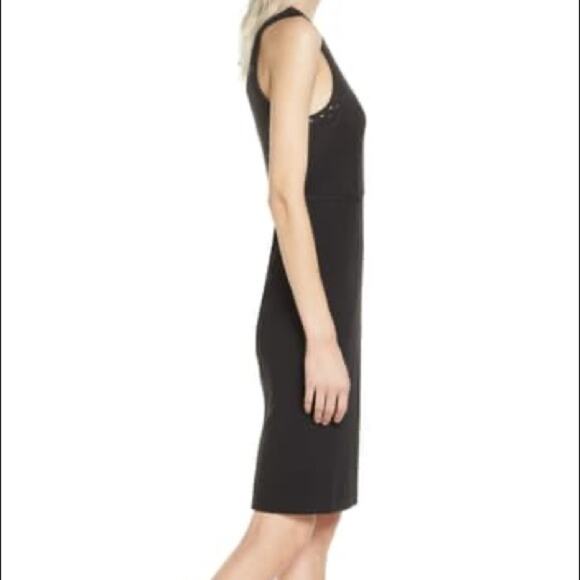 Ali & Jay First Point Rickrack Trim Sheath Dress Size Small - Picture 3 of 8